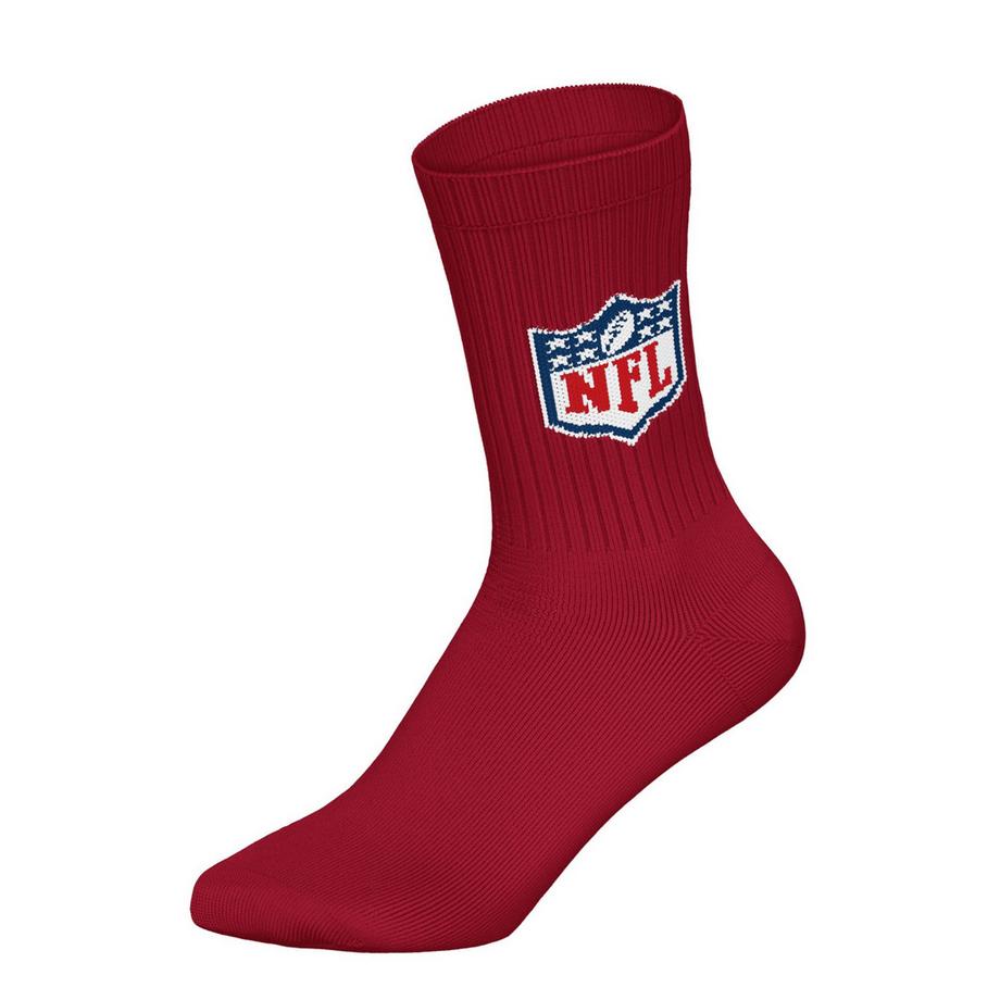 NFL SHIELD 9er Pack Stretch Crew Socken  