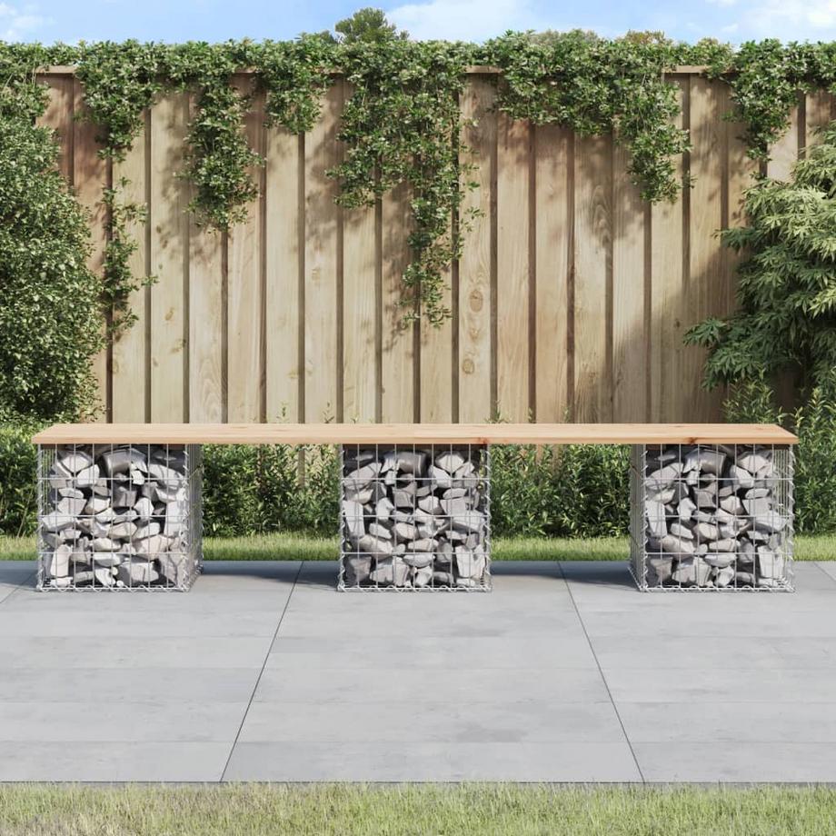 VidaXL Banc de jardin bois de pin  