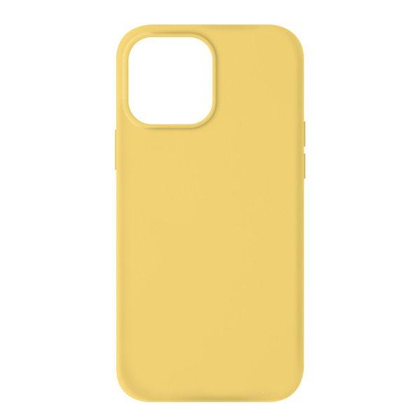 Avizar  Coque iPhone 13 Pro Max Silicone Jaune 