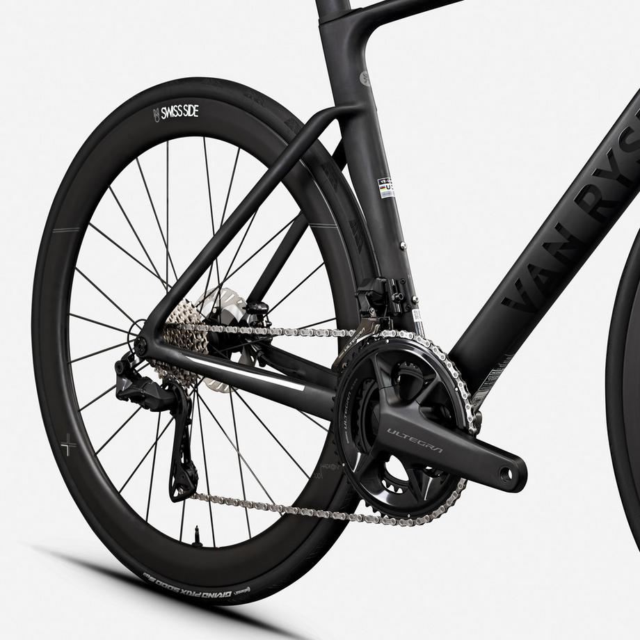 VAN RYSEL  Bicicletta da corsa Shimano Ultegra Di2 2x12v con misuratore di potenza, RCR PRO 