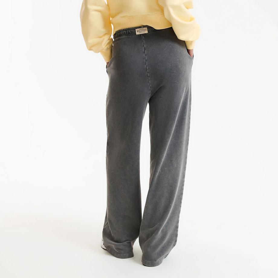 La Redoute Collections Weite Fleece-Hose mit Dehnbund  