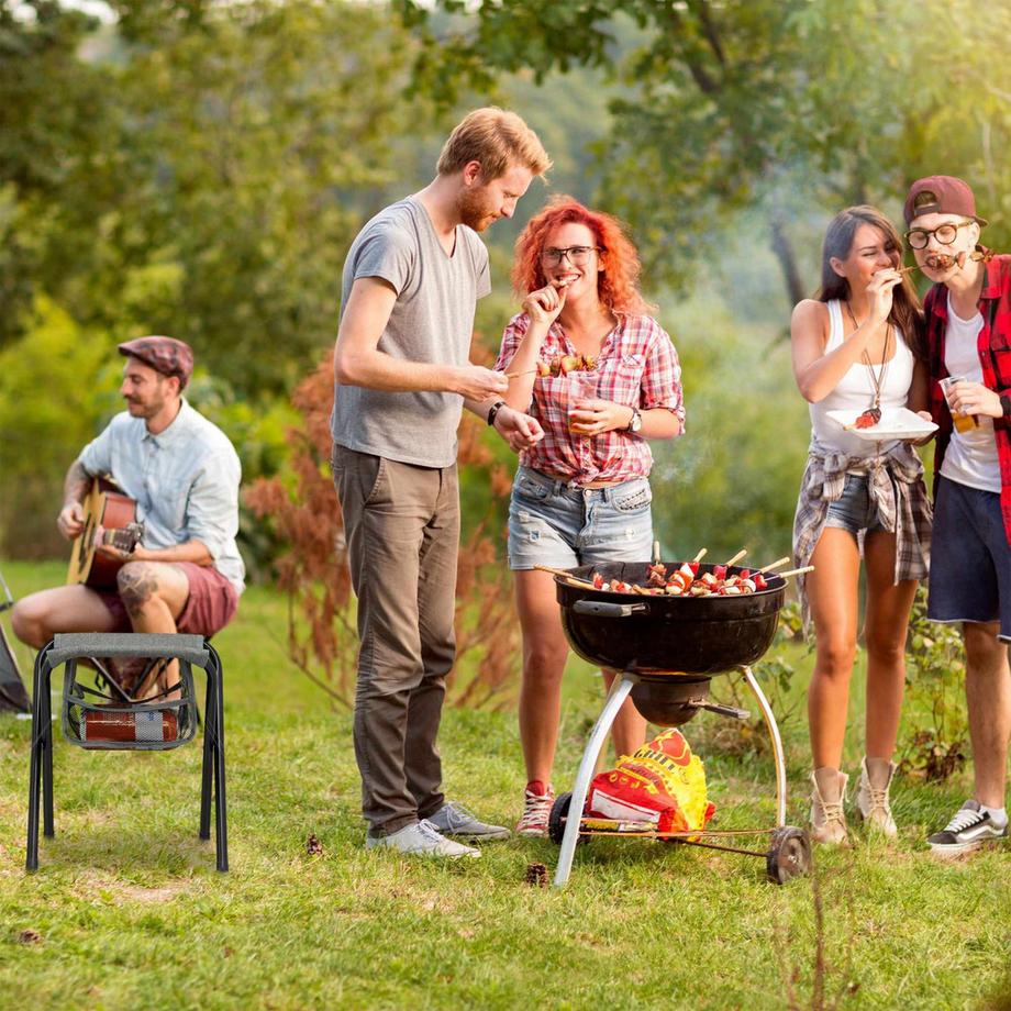 Northix  Chaise de camping pliante avec sac 