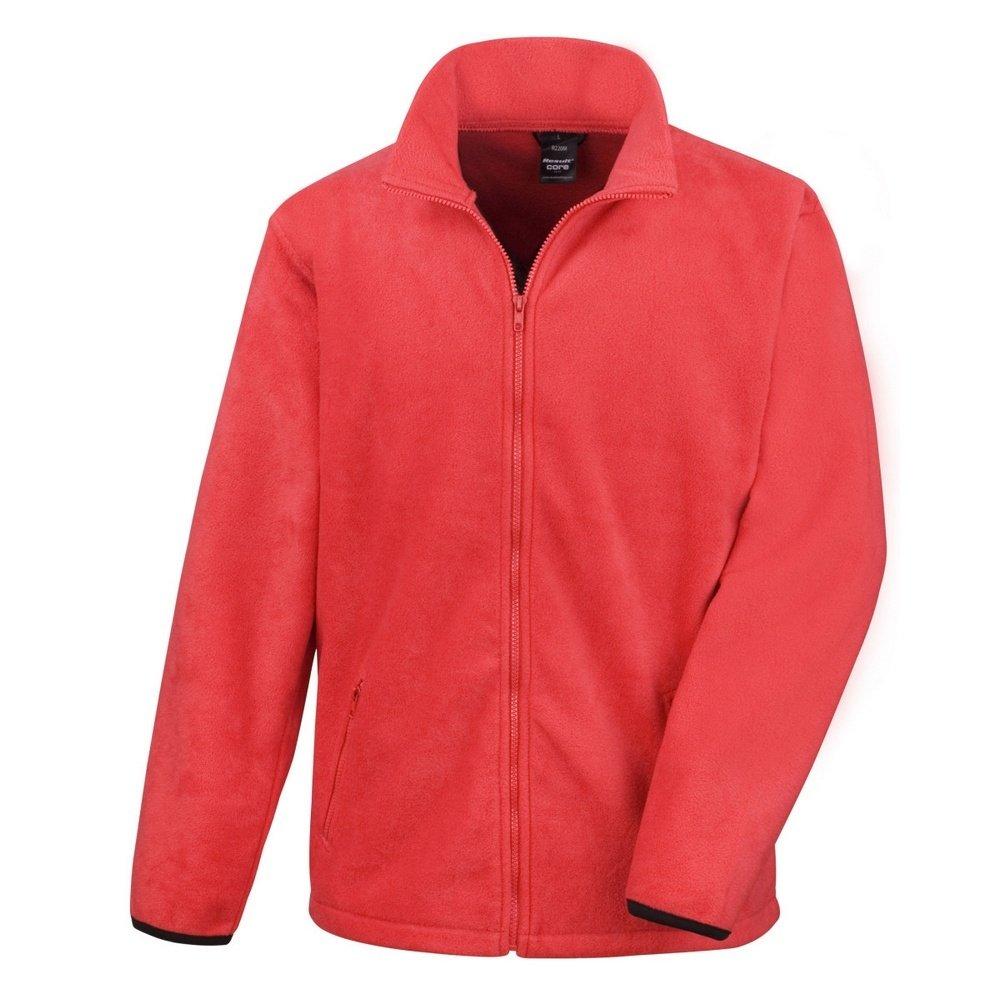 Image of Core Fleecejacke Herren Rot Bunt S