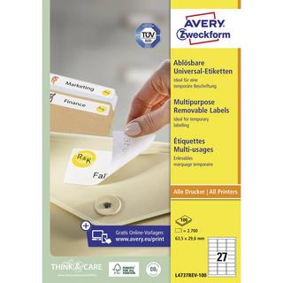 Avery-Zweckform Etiquette universelles  