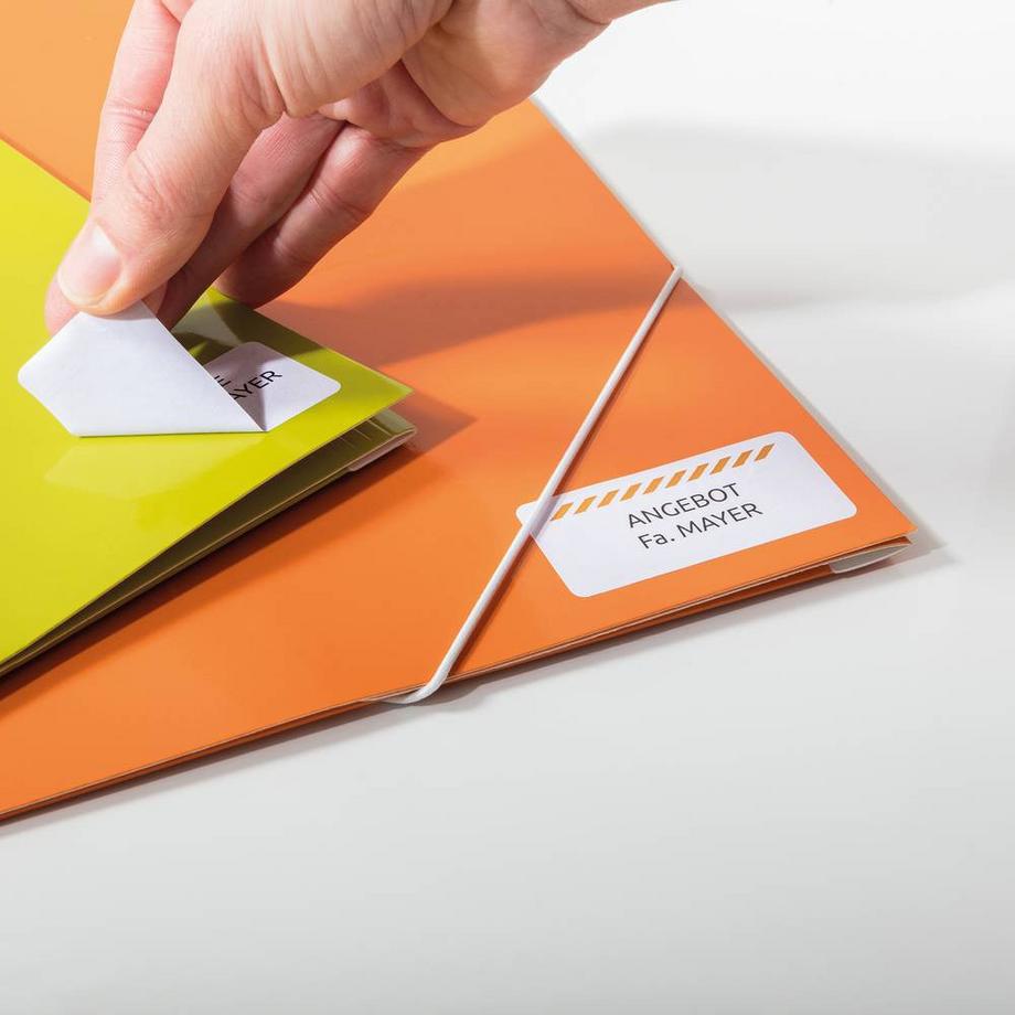 Avery-Zweckform Etichetta universale 63.5 x 29.6 mm Carta Bianco 2700 pz. Staccabile Stampante a getto d'in  