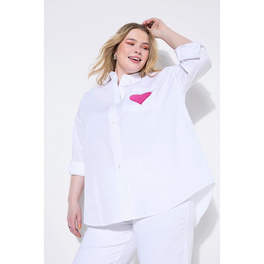 Studio Untold Chemisier Oversize Imprimé au Dos  