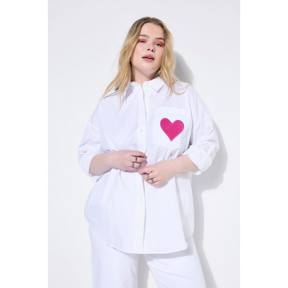 Studio Untold Chemisier Oversize Imprimé au Dos  