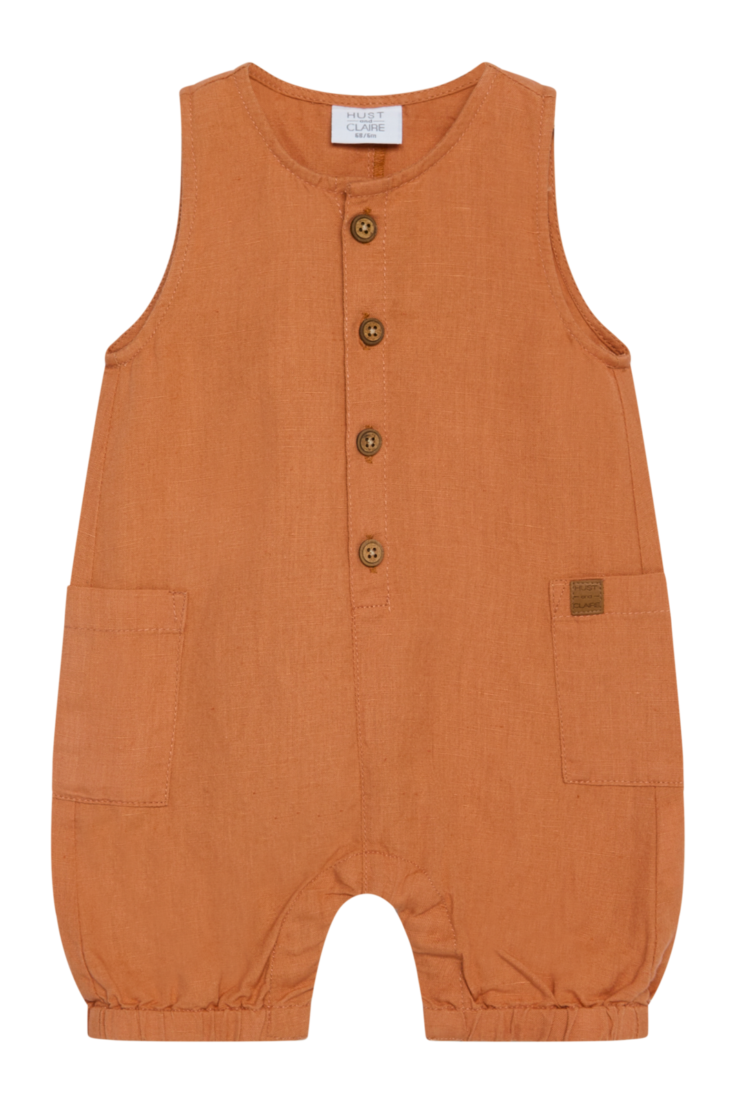 Image of Baby Latzhose Mik Unisex Braun 80