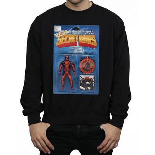 MARVEL  Deadpool Secret Wars Action Figure Sweatshirt 