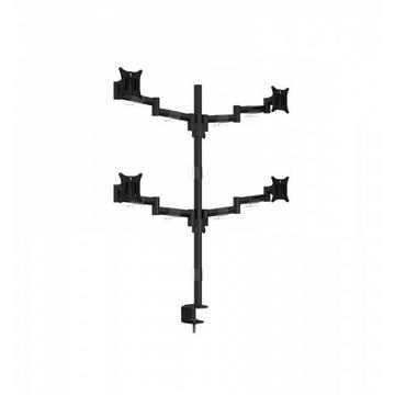 Tischhalterung Officeline Quad bis 8 kg ? Schwarz