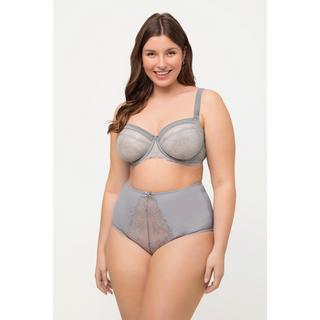 Ulla Popken  Reggiseno con pizzo, ferretto, coppe di mesh e coppa C-E 