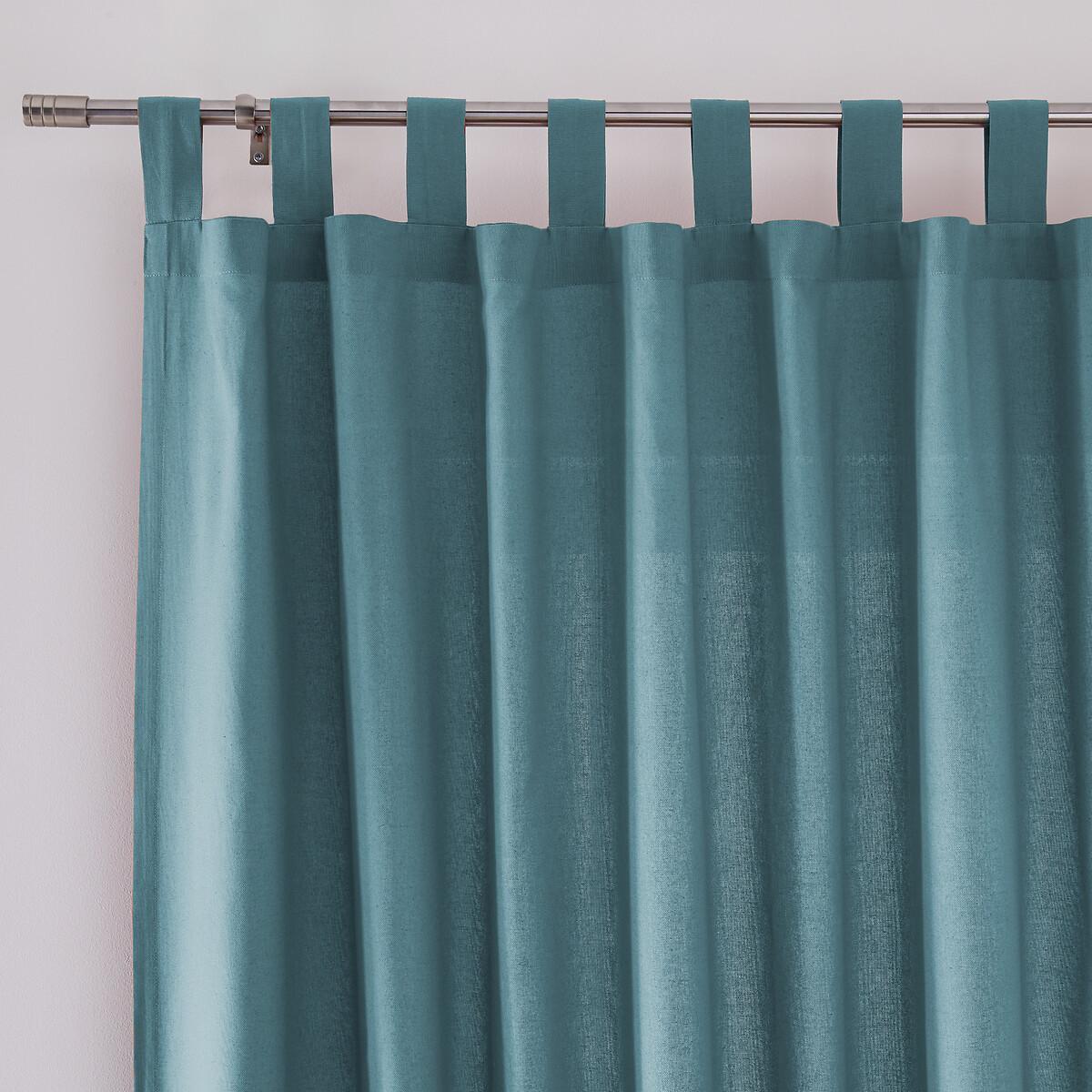 Image of Vorhang Mit Schlaufen Scenario Unisex Grün 135x220cm