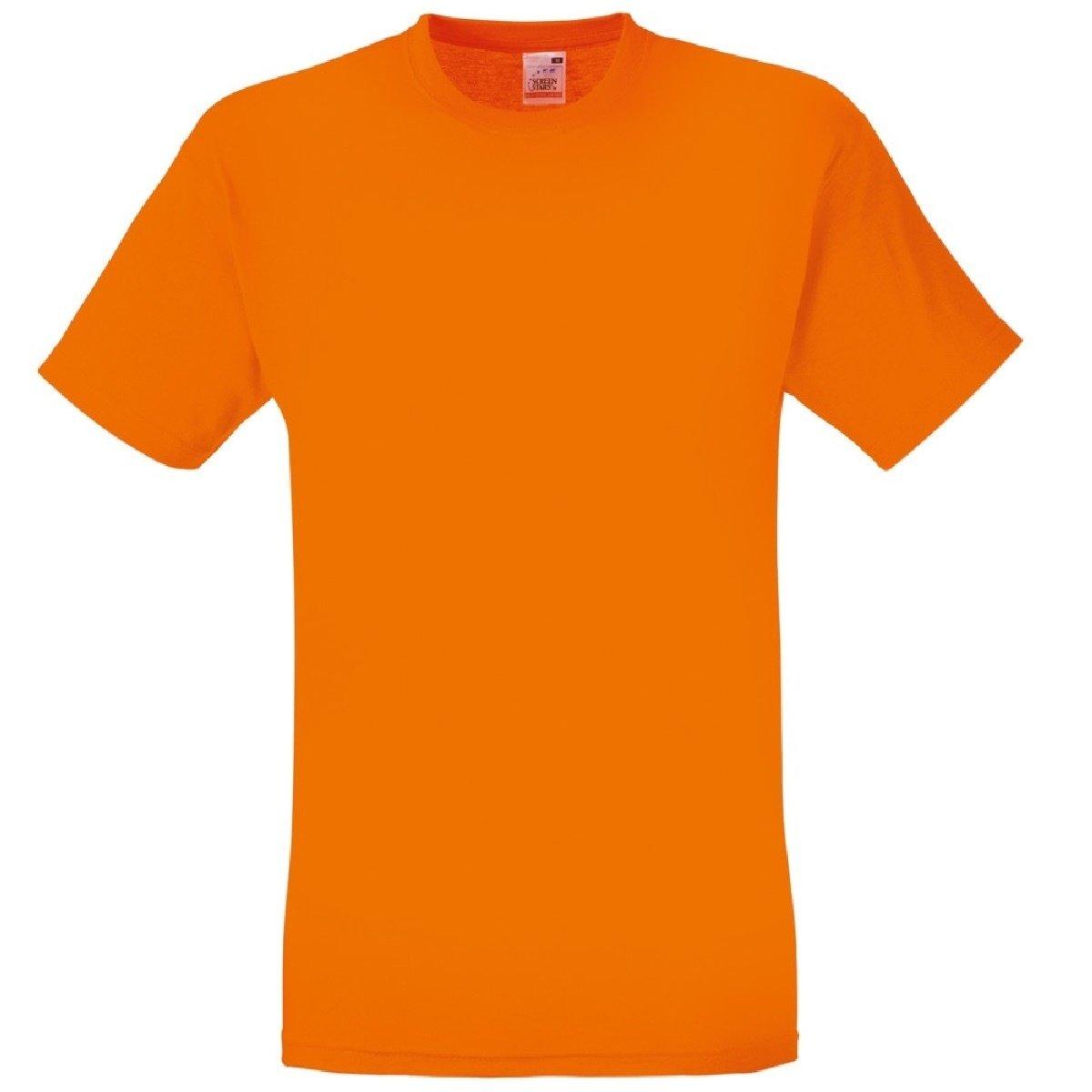 Image of Screen Stars Original Tshirt Herren Orange L