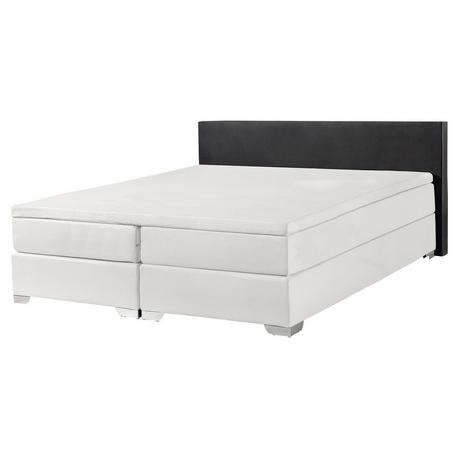 Beliani Lit Boxspring en Cuir PU Moderne PRESIDENT  