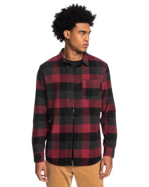 QUIKSILVER  Motherfly Black/Red - Hemd Herren 