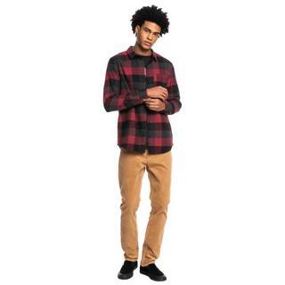 QUIKSILVER  Motherfly Black/Red - Hemd Herren 