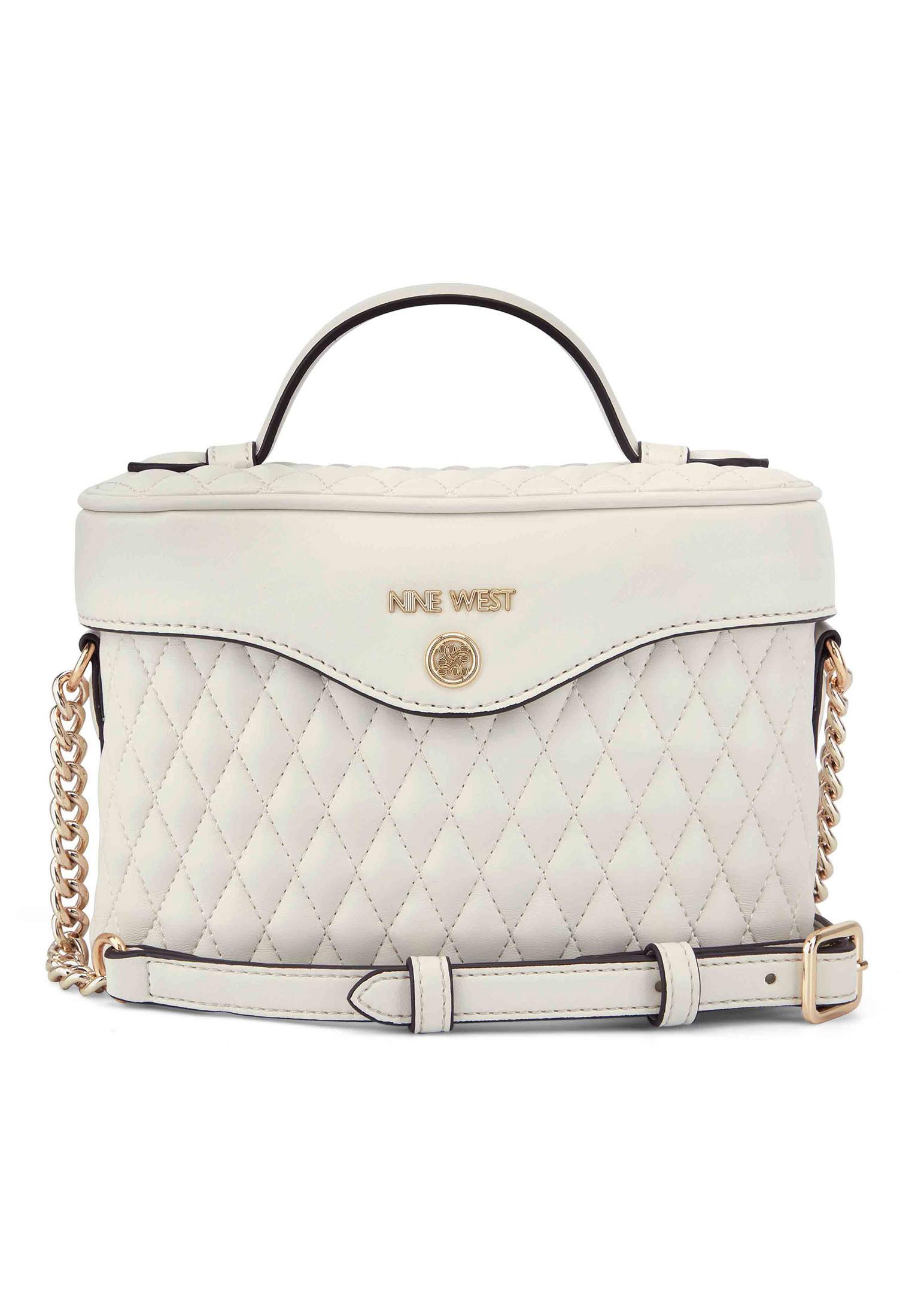 Image of Caelia Crossbody Cannister Handtasche Damen Weiss ONE SIZE