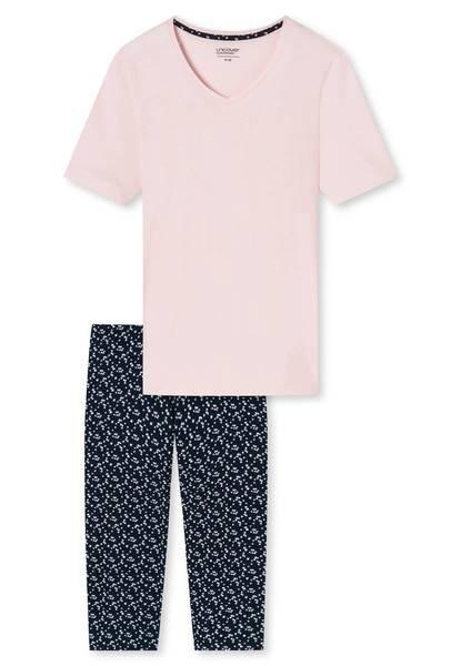 Image of Pyjama Bequem Sitzend Damen Rosa XXL
