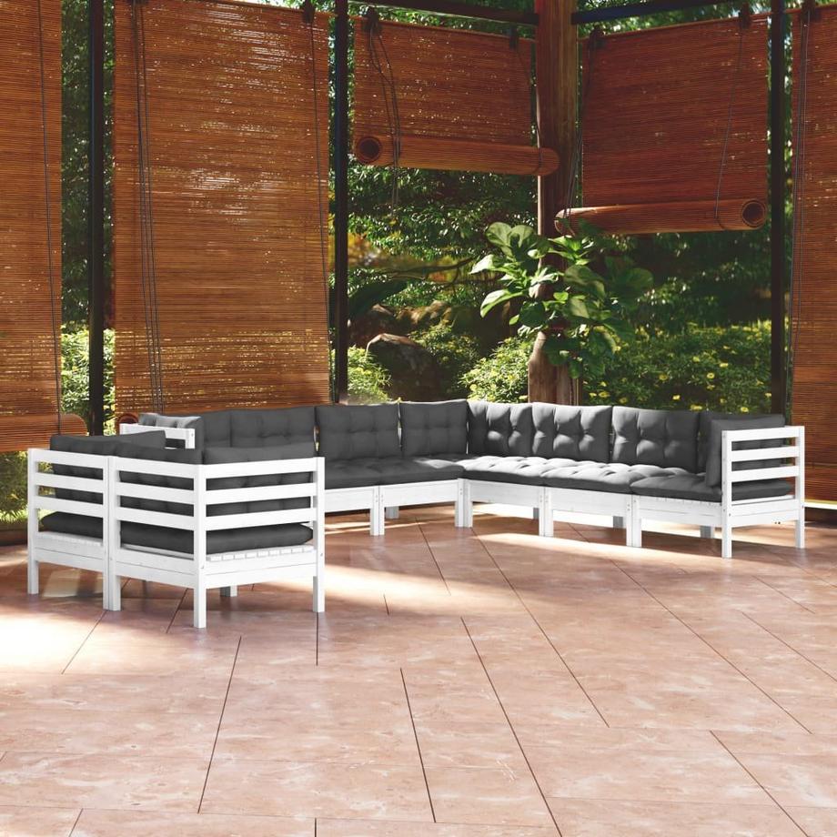 VidaXL Garten-lounge-set kiefernholz  