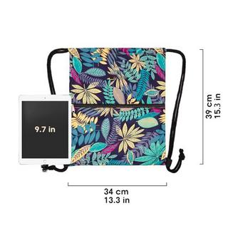 Only-bags.store Turnbeutel mit Aussen- und Innentaschen  