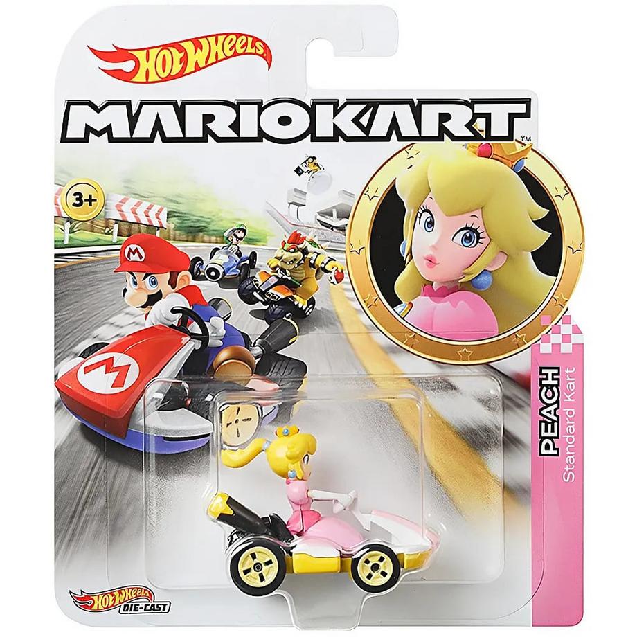 Hot Wheels  Super Mario Die-Cast Peach (1:64) 