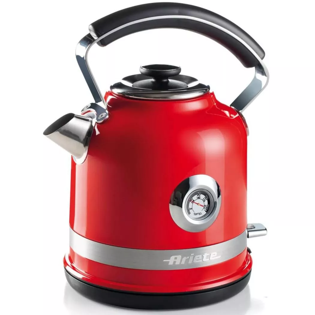 Ariete – Wasserkocher, Rot Bunt, 1.7L