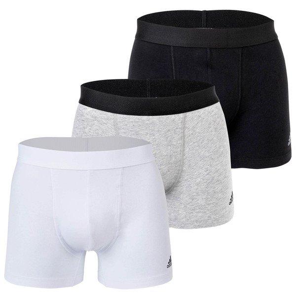Image of adidas Boxershort 3er Pack Stretch Herren Schwarz Leicht M