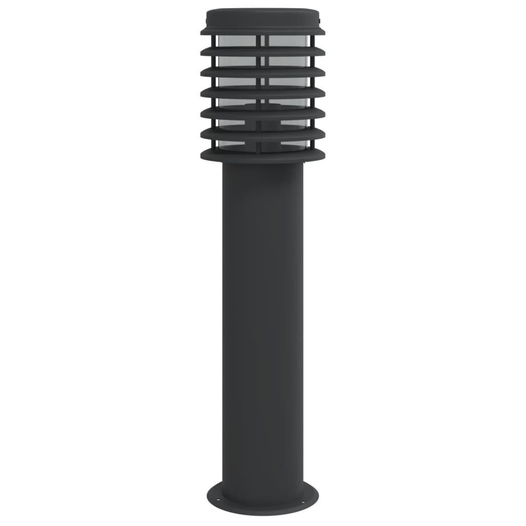 VidaXL Lampadaire d'extérieur acier inoxydable  