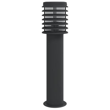 VidaXL Lampadaire d'extérieur acier inoxydable  