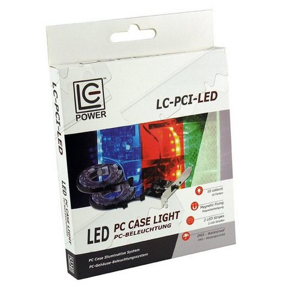 LC POWER  LC-PCI-LED Compartiment pour ordinateur Kit d'éclairage pour boîtier PC 