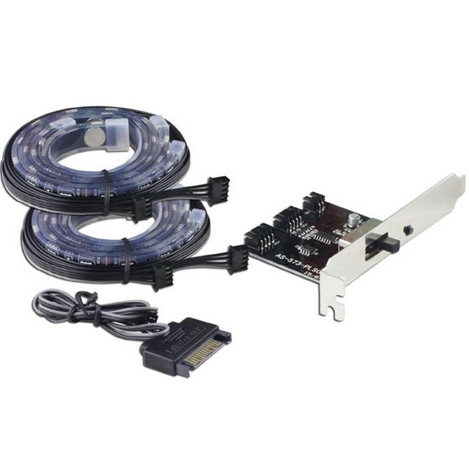 LC POWER  LC-PCI-LED Compartiment pour ordinateur Kit d'éclairage pour boîtier PC 