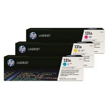 HP Toner Tri-Pack 131A CMY U0SL1AM LJ Pro 200 M276 1800 Seiten