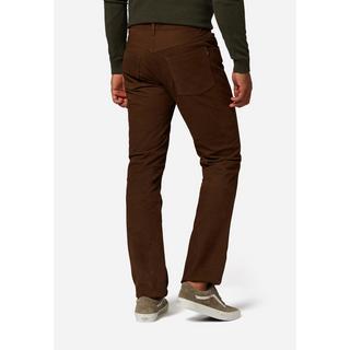 RICANO  Pantaloni in pelle da uomo RT-101 in stile 5 tasche e in robusto cuoio nubuck di bufalo - Taglio dritto 