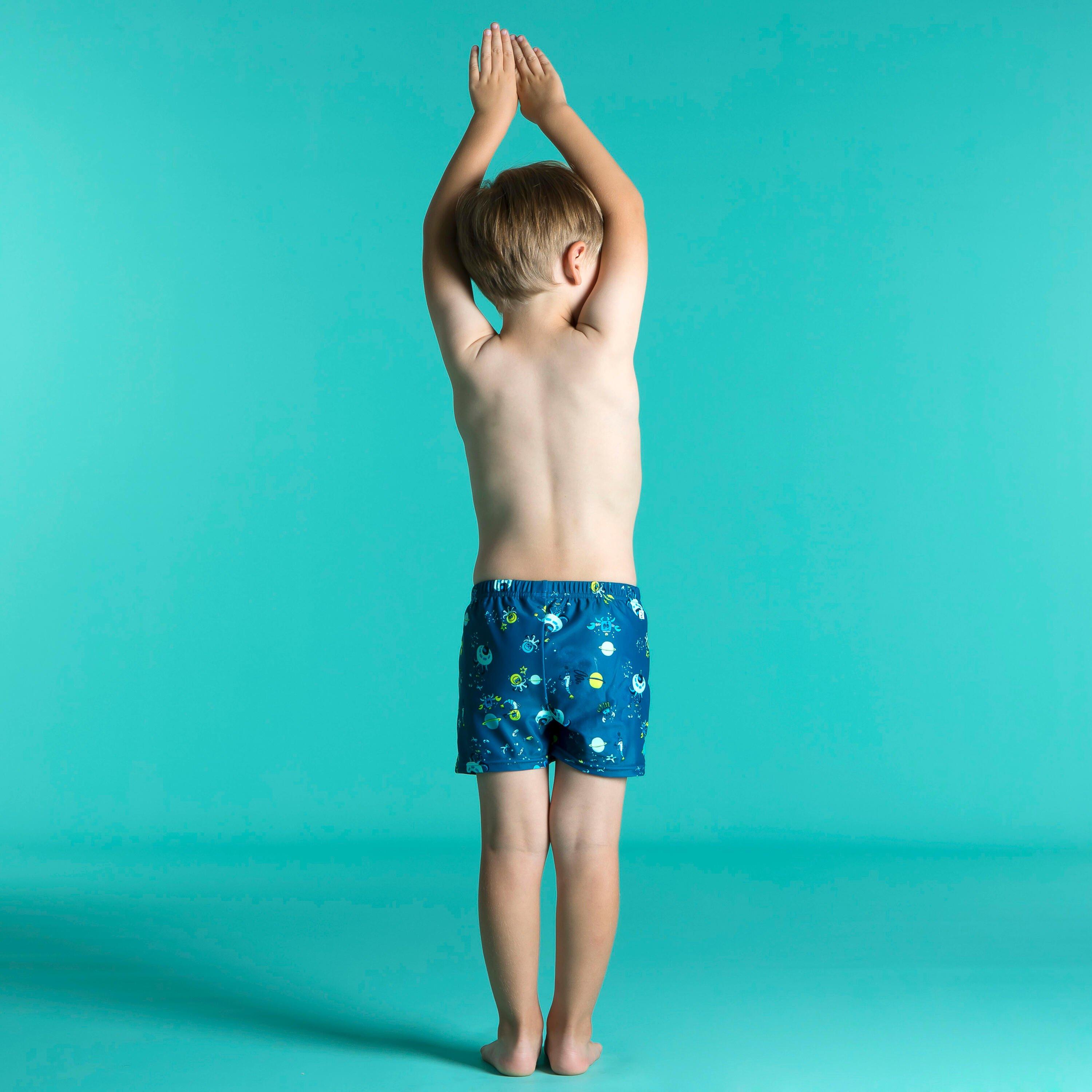 NABAIJI Baby Waschbare Bedruckte Boxer Windel Badehose  