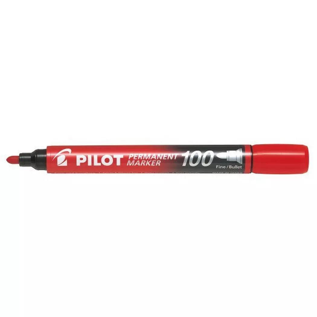 Pilot Permanent Marker 100 Red