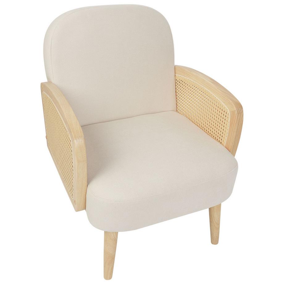 Beliani Fauteuil en Tissu Traditionnel DVENBERG  