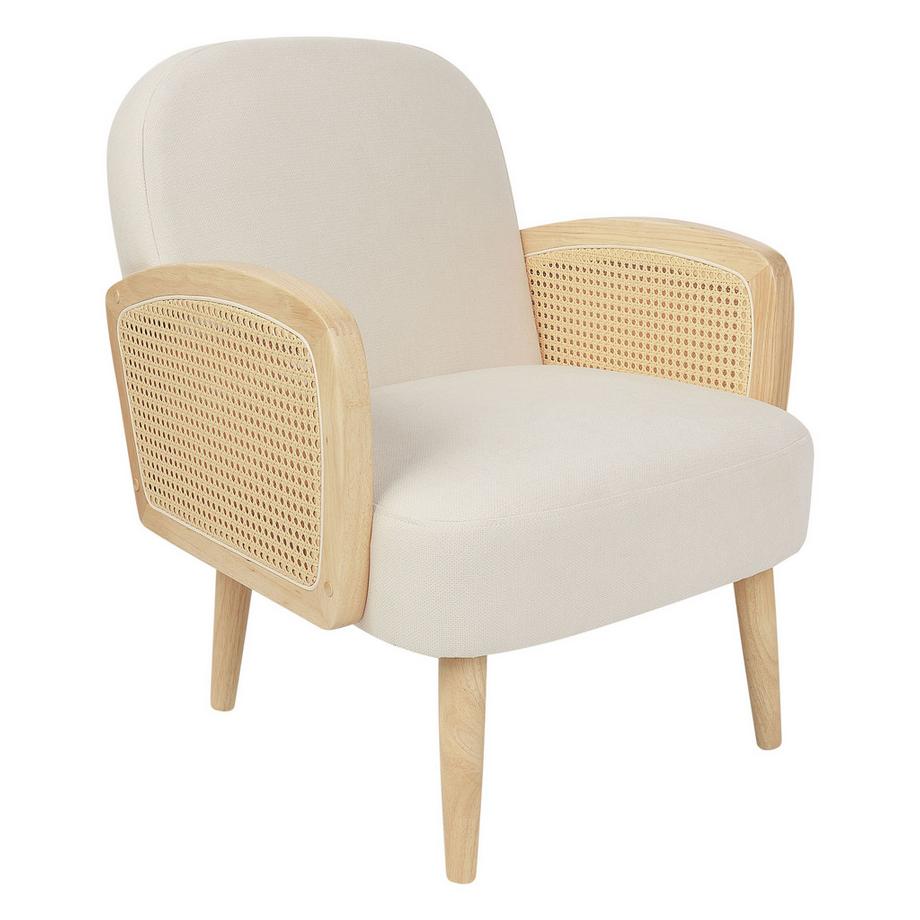 Beliani Fauteuil en Tissu Traditionnel DVENBERG  