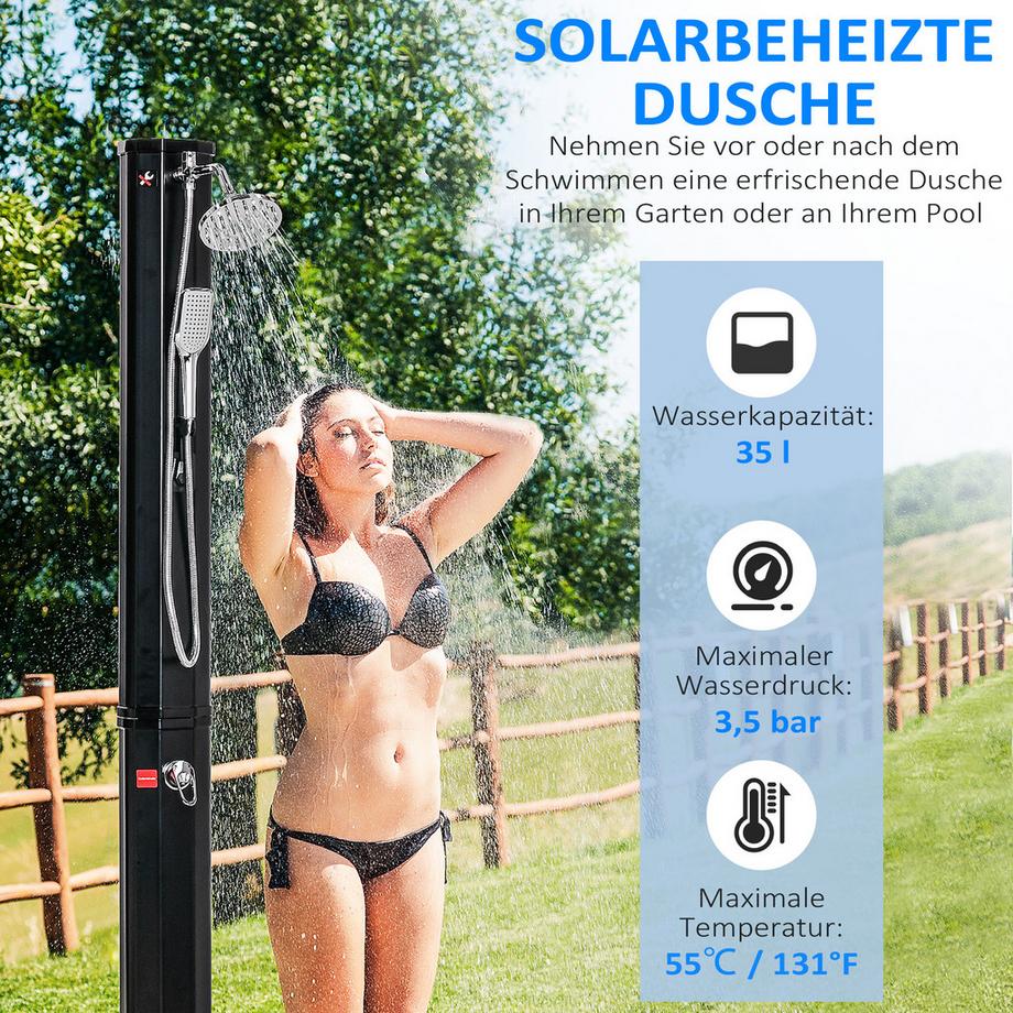 Outsunny  Solardusche 