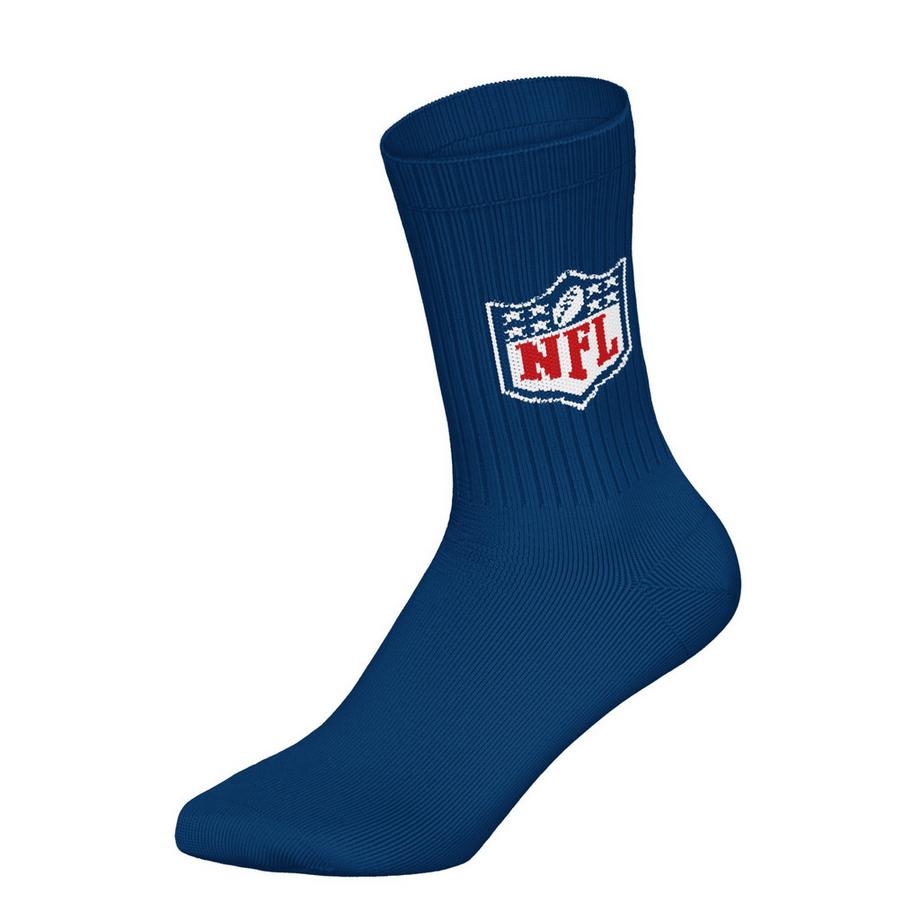 NFL Shield Lot de 3 Chaussettes Crew  