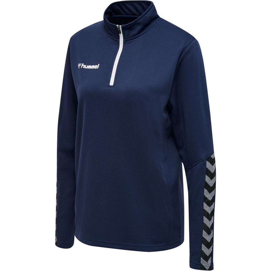 Hummel  felpa con zip a metà da hmlauthentic 