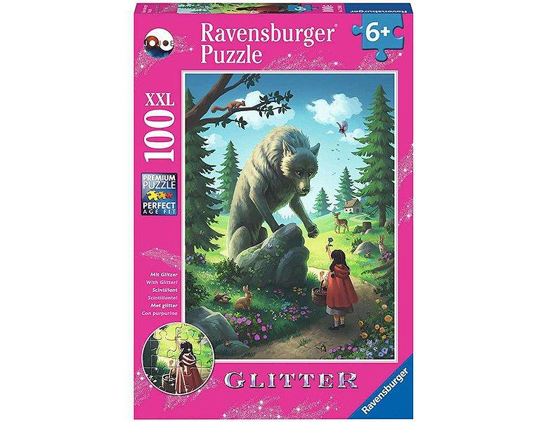 Ravensburger Puzzle Rotkäppchen und der Wolf (100XXL) | online kaufen -  MANOR