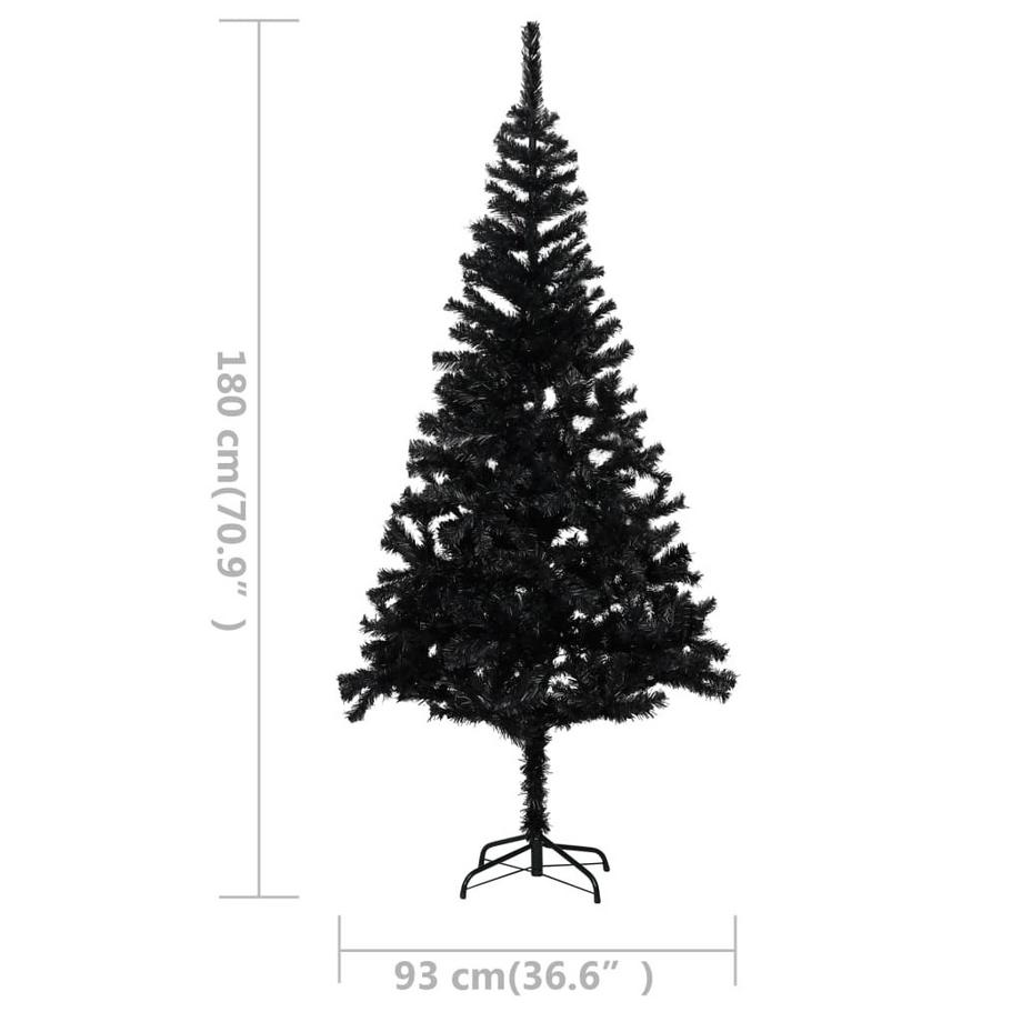 VidaXL Arbre de Noël artificiel avec décoration  