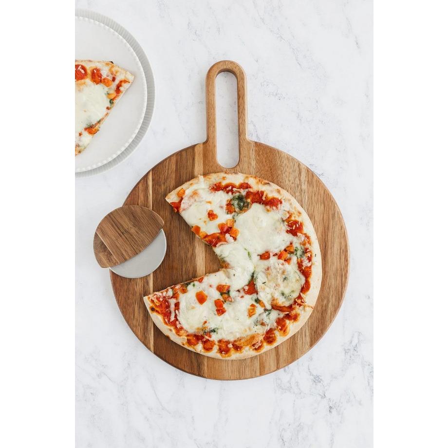 Uberstar Pizzaschneider Geschenkset Large natur  