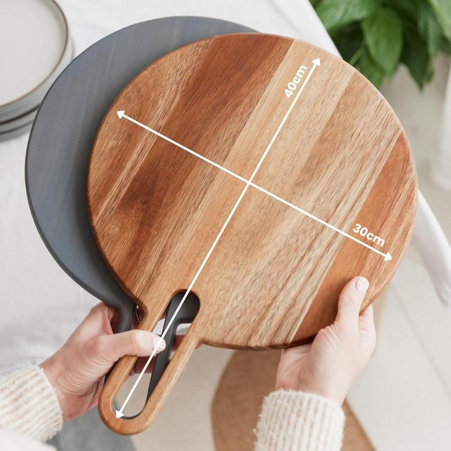 Uberstar Pizzaschneider Geschenkset Large natur  