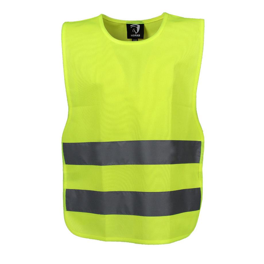 Gilet catarifrangente con elastico fluorescente Horka