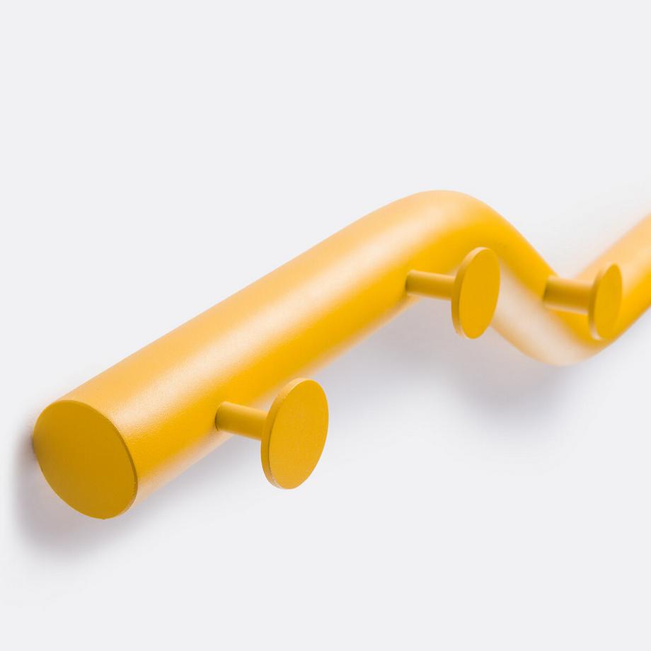 La Redoute Intérieurs Wandgarderobe Tubi mit 8 Haken  