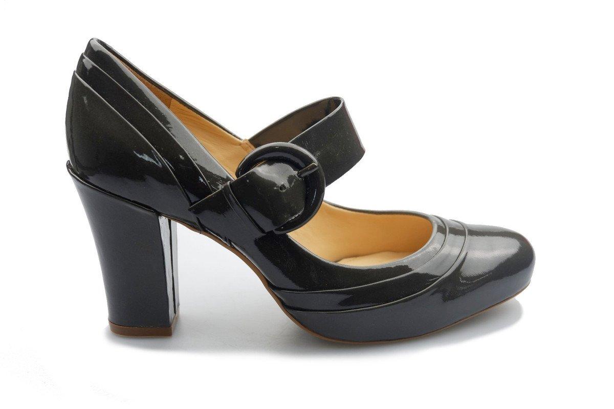 Image of Beauty Spot - Leder Pump Damen Schwarz 37.5