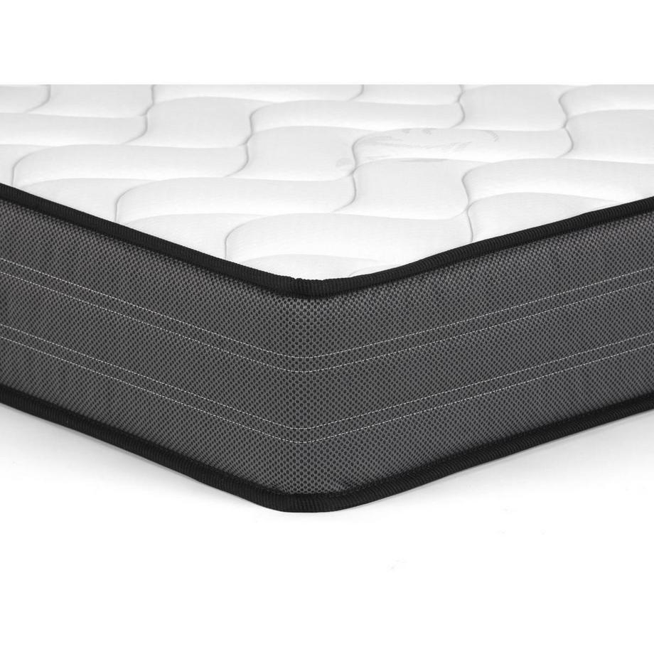 Ysmée Ensemble 180 x 200 cm sommier coffre naturel clair + matelas ressorts ensachés ép.20cm - AMBRACIE de YSMÉE  