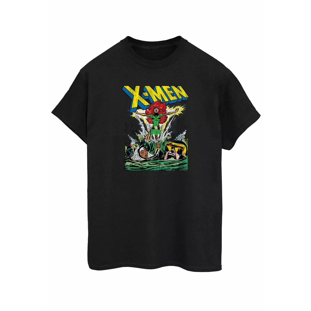 MARVEL - XMen Enter The Phoenix TShirt, für Damen, Schwarz, Größe S