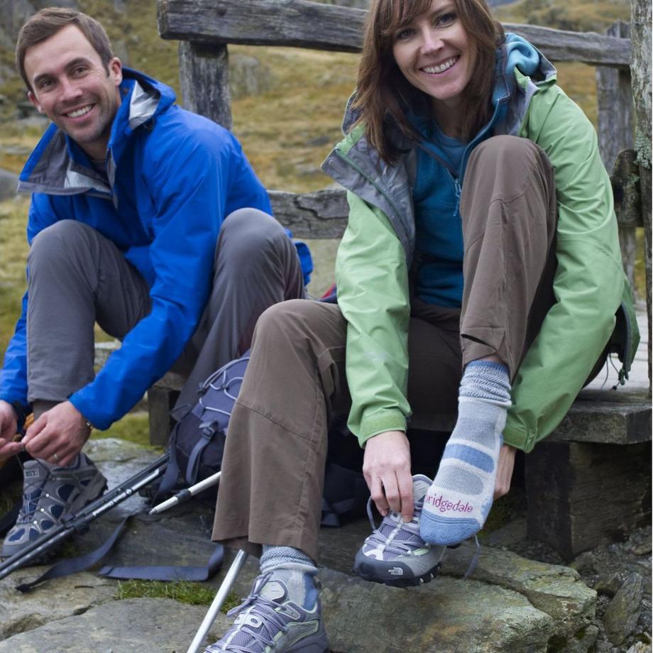 Bridgedale  Chaussettes de randonnée légères en coton rembourrées 